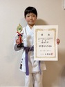 小学生中学年（３・４年）女子形の部　優勝　須田　空音